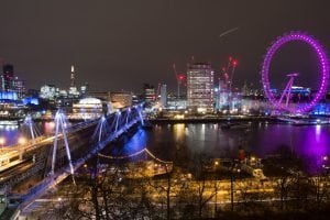 Image shows the shard, the river thames, st pauls cathedral
