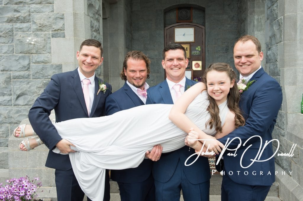 Lauren and Pauls wedding at Mount Falcon Estate Co Mayo Ireland