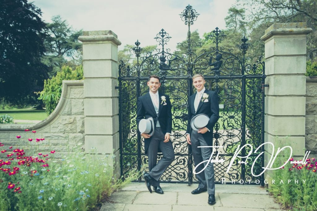 Thomas and Reeces wedding photos at Fanhams Hall Herts