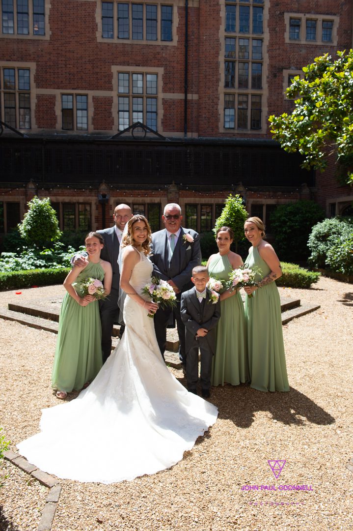 Danielle and Emilys wedding at Hanbury Manor