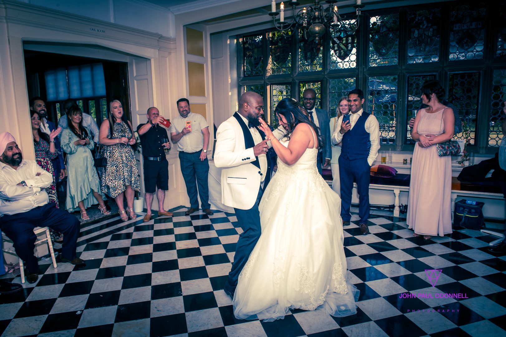 Shabree and Daniels Wedding | Oak Room at Fanhams Hall Ware