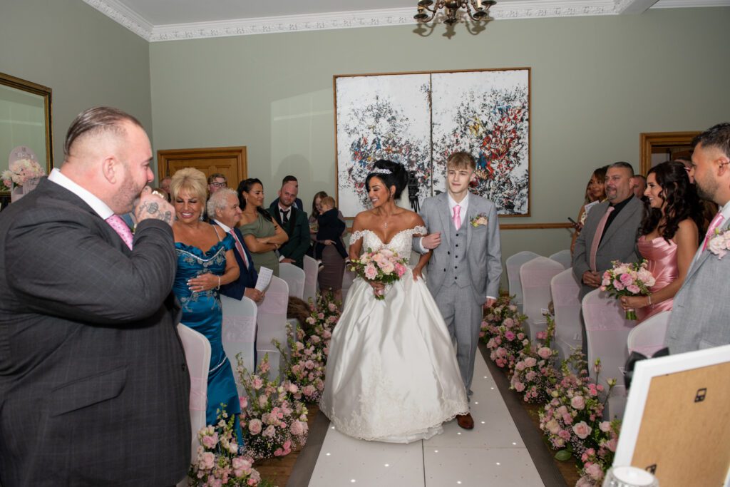 Hertfordshire golf and country club wedding photographer