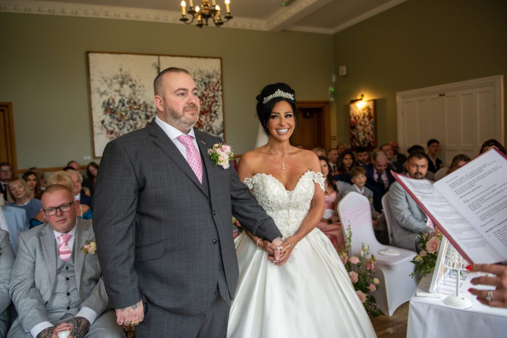 Hertfordshire golf and country club wedding photographer