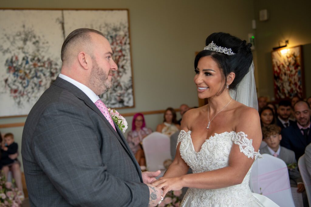 Hertfordshire golf and country club wedding photographer