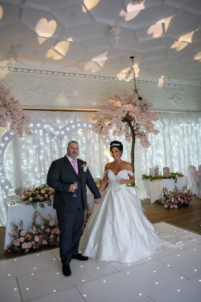 Hertfordshire golf and country club wedding photographer