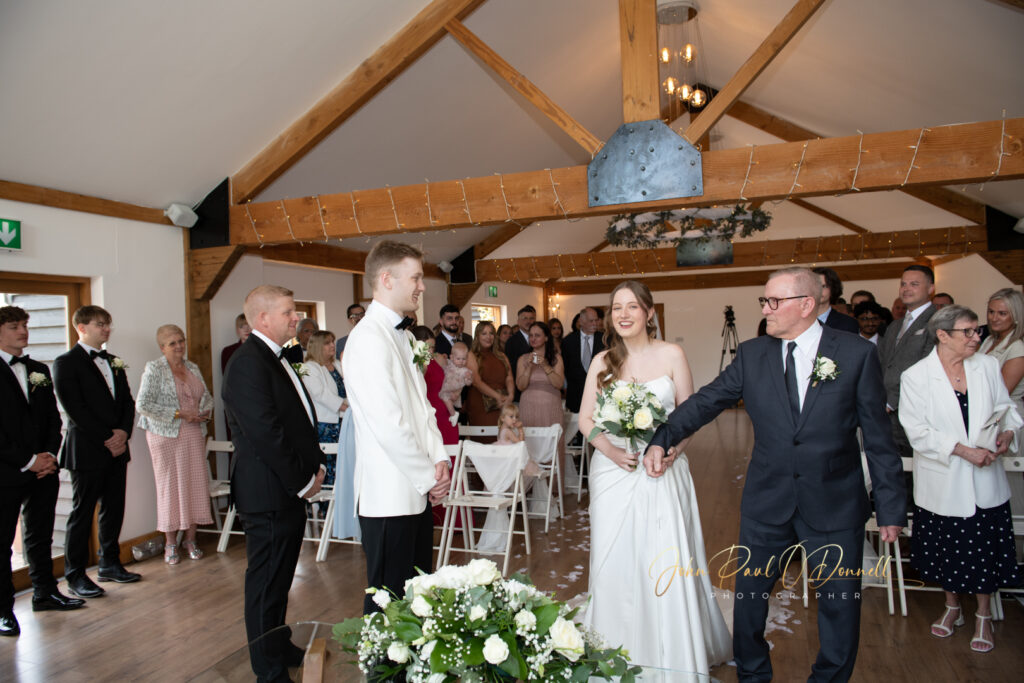 Wedding Photographer Milling Barn