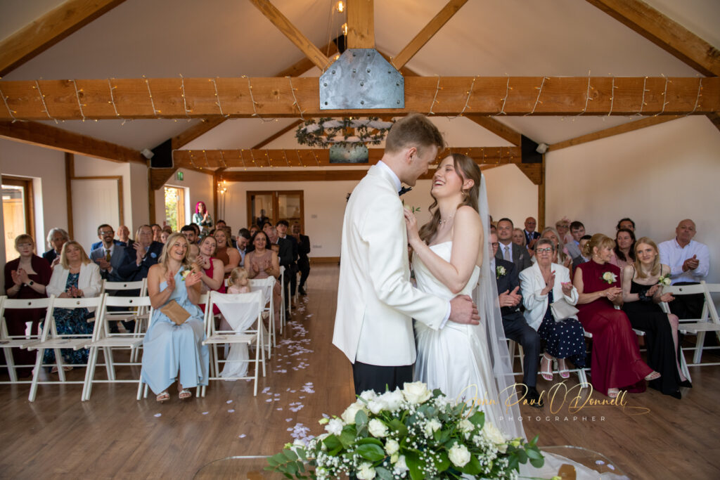 Wedding Photographer Milling Barn