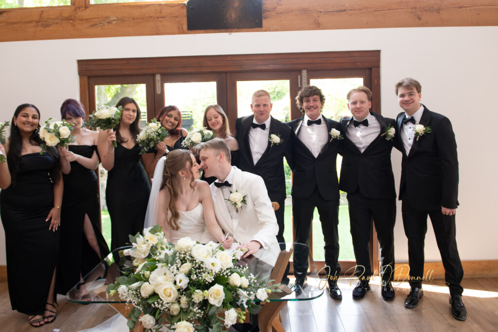 Wedding Photographer Milling Barn