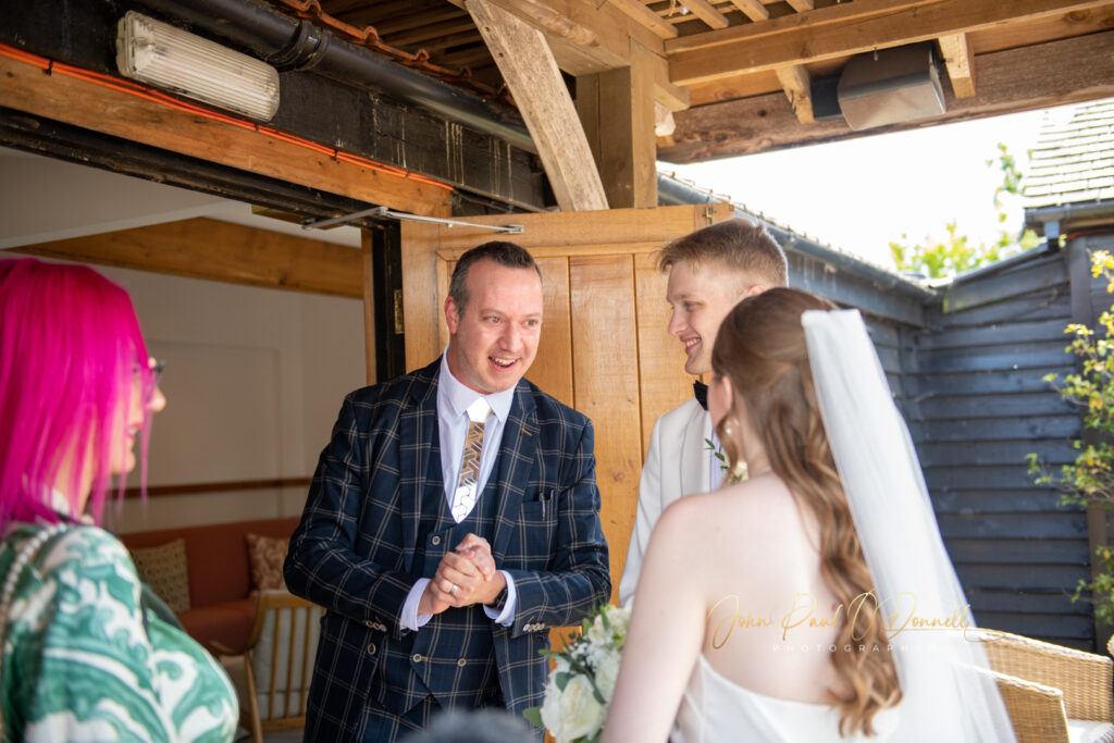 Wedding Photographer Milling Barn