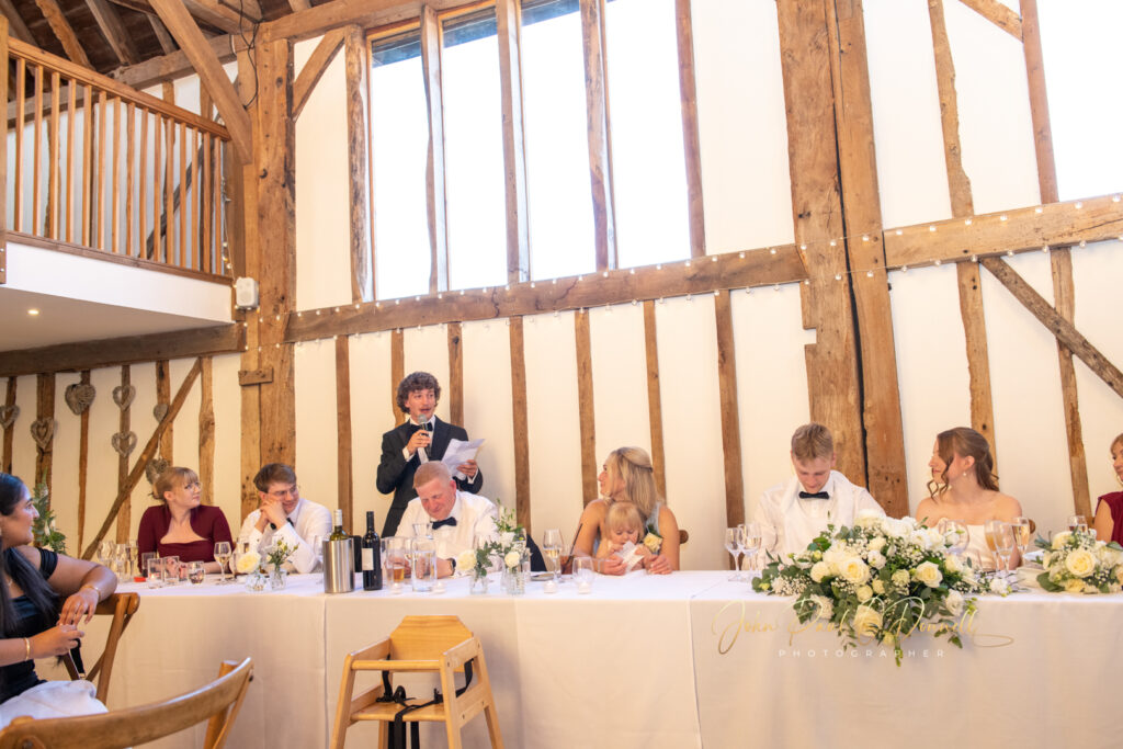 Wedding Photographer Milling Barn